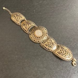 SHB Taupe Bead Bracelet